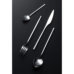 Paris Prix Ménagère 24 Pièces en Inox Irvin Brillant 27cm Argent