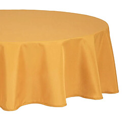 Atmosphera Nappe Antitache Ronde Unie 180cm Ocre