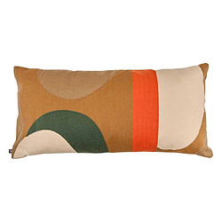 Atmosphera Coussin Déco Brodé Hary 35x75cm Caramel