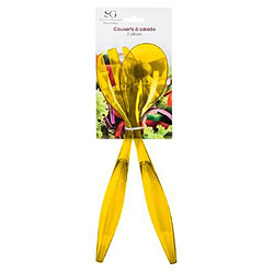 Five Simply Smart Couverts à Salade Wave 29cm Jaune