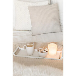 Avis Paris Prix Coussin Déco Lignes Teddy 45x45cm Beige