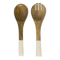 Paris Prix Couverts à Salade en Bois Nerina 30cm Beige