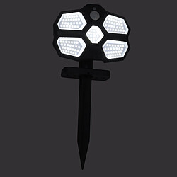 Paris Prix Projecteur Extérieur Solaire Mouvement 13cm Noir pas cher