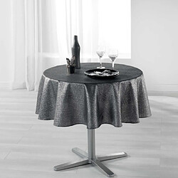 Paris Prix Nappe Ronde Imprimée Palacio 180cm Anthracite