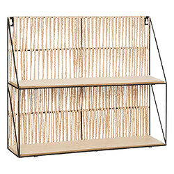 Atmosphera étagère murale 2 niveaux - Beige