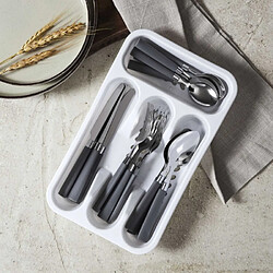 Paris Prix Ménagère 16 Pièces & Range-Couverts Campus 32cm Gris