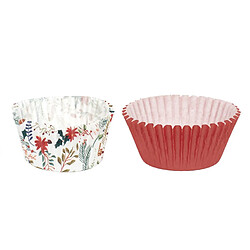 Paris Prix Lot de 75 Caissettes de Cuisson Noël 7cm Multicolore