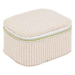 Atmosphera Boîte à bijoux velours - Beige