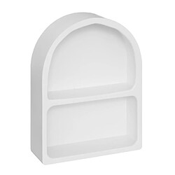 Atmosphera Étagère murale déco Soleya - Blanc