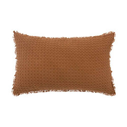 Atmosphera Coussin Nid d'Abeille Widdy 30x50cm Terracotta