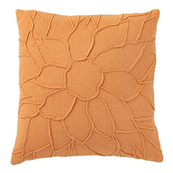 Paris Prix Coussin Déco Fleur 43x43cm Corail