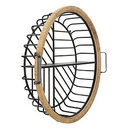 Paris prix Étagère murale métal - Noir