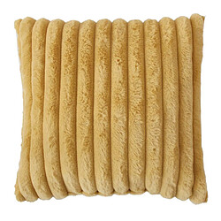 Paris Prix Coussin Imitation Fourrure Matisse 40x40cm Ocre