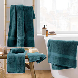 Acheter Douceur D'Interieur Lot de 2 Gants de Toilette Elegance 15x21cm Bleu