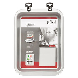 Five Simply Smart Moule en Métal Rectangulaire Signature 32cm Noir