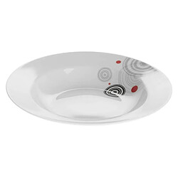 Avis Secret De Gourmet Lot de 6 Assiettes Creuses Instant 22cm Blanc