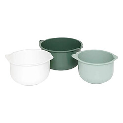 Five Simply Smart Lot de 3 Bols à Mixer Emboitables 25cm Multicolore