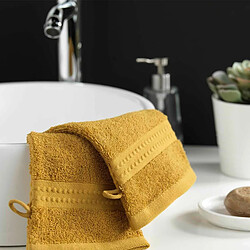 Acheter Douceur D'Interieur Lot de 2 Gants de Toilette Excellence 15x21cm Tournesol