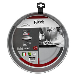 Five Simply Smart Moule Rond en Métal Signature 28cm Noir