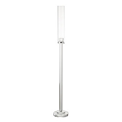 Paris Prix Chandelier Design en Verre Moira 100cm Transparent