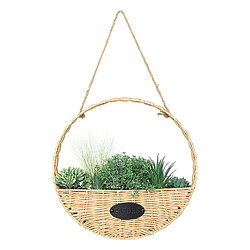 Atmosphera Plante Artificielle à Suspendre Garden 40cm Beige