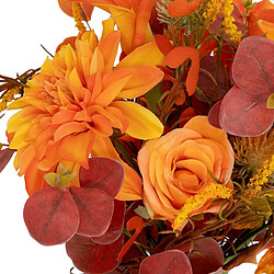 Atmosphera Bouquet Artificiel Automnal James 55cm Orange