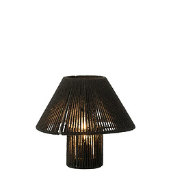 Paris Prix Lampe à Poser à LED Roslyn 21cm Noir