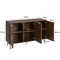 Acheter Blossom paris Buffet vaisselier 3 portes - Bois