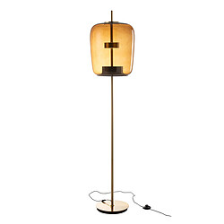 Envostar Stort lampadaire avec barres de bois