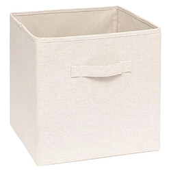 Five Simply Smart Boîte de Rangement en Tissu Tidy 31cm Beige