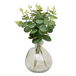 Atmosphera Composition Eucalyptus Artificiel & Vase Urice 35cm Vert