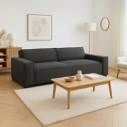 Paris prix Canapé convertible 3 places Dylan - Gris pas cher