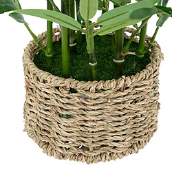 Atmosphera Bambou Artificiel en Pot Ly 46cm Naturel