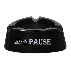 Paris Prix Cendrier Triangle Bistrot 12cm Noir
