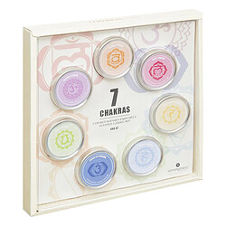 Atmosphera Coffret 7 Bougies Parfumées Chakra 26cm Multicolore