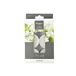 Avis Paris Prix Lot de 12 Bougies Chauffe-Plat Essentiel II 3,5cm Jasmin
