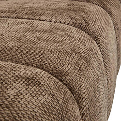 Atmosphera Canapé Droit 3 Places Palma 212cm Marron