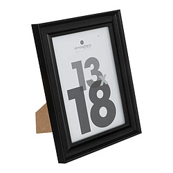 Atmosphera Cadre Photo en Bois Mae 13x18cm Noir