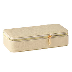 Paris prix Boîte à bijoux avec miroir - Beige