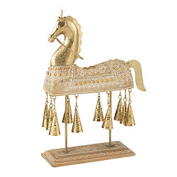 Paris Prix Cheval Avec Cloches Perle du Sahara 35cm Naturel