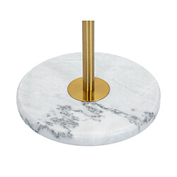 Paris Prix Lampadaire Design en Métal Hanger 173cm Blanc & Or