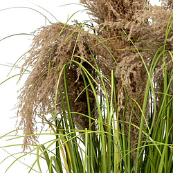 Atmosphera Plante Herbe Artificielle en Pot Maxime 80cm Vert