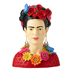 Paris Prix Statuette Déco Buste Frida Khalo 40cm Multicolore