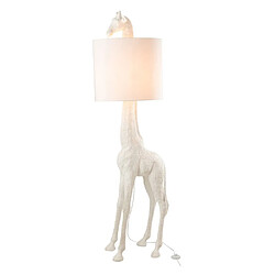 Paris Prix Lampadaire Design Girafe Kurtis 179cm Blanc