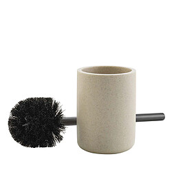 Paris Prix Brosse WC Design Granite 40cm Sable