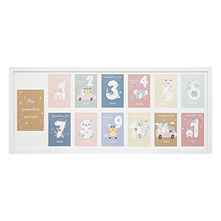 Atmosphera Pêle-Mêle 13 Photos 1ère Année 70cm Blanc