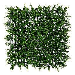 Atmosphera Carré Végétal Artificiel Classique Izy 50cm Vert
