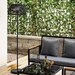 Paris Prix Lampadaire d'Extérieur Design Mabis 150cm Noir