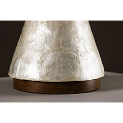 Avis Paris Prix Lampe à Poser en Capiz Donso 56cm Gris Clair