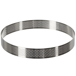 Paris Prix Cadre à Pâtisserie Perforé Mets 16cm Argent